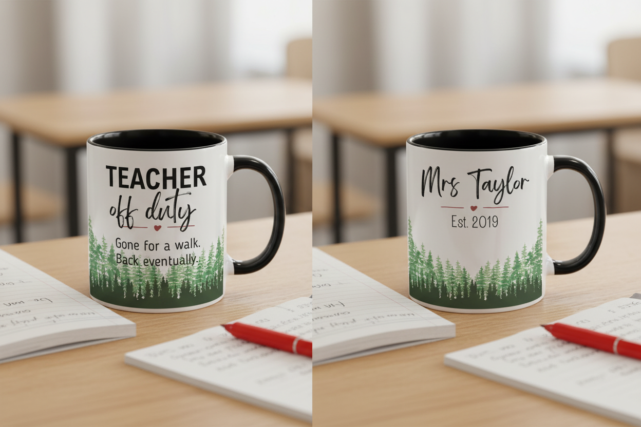 Mrs Taylor front and back