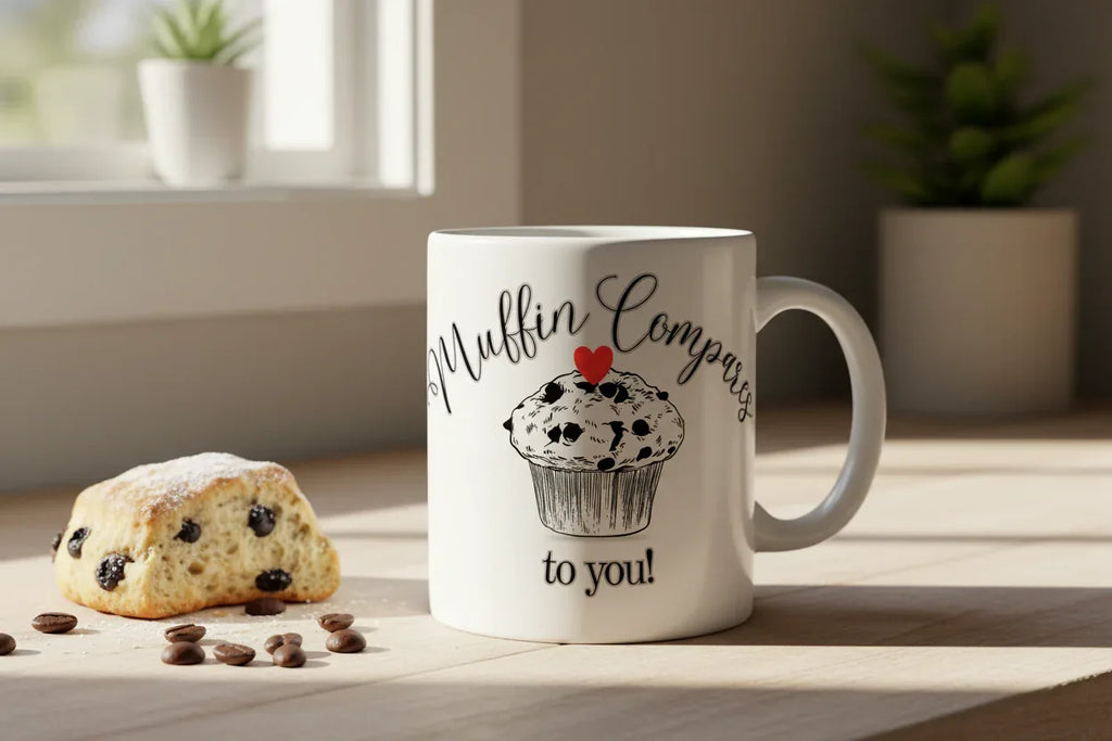 Muffin Compares Mug | Cute Coffee Lover Gift | 11oz Ceramic Mug - AlleyCrafters