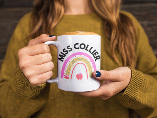 Teacher Appreciation Rainbow Mug