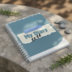 My Diary 2026 minimalistic garden mockup