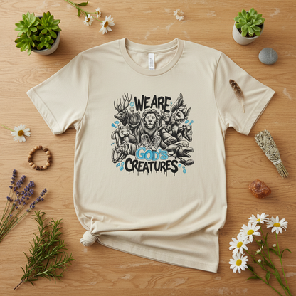 Nature-inspired flat lay