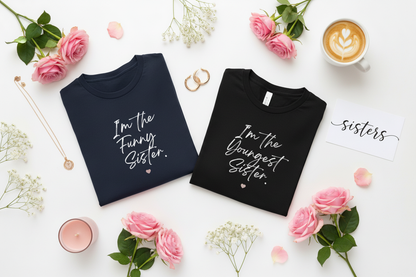 Navy & Black Tees Girly Accessories