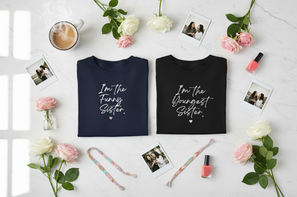 Navy & Black Tees with Sister Items