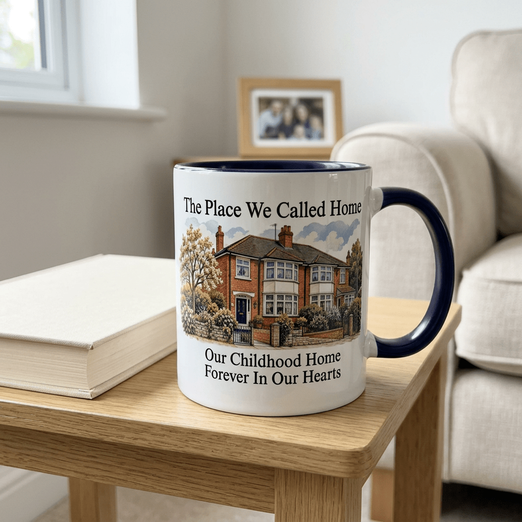 Personalised Family Home Mug – The House With All the Memories - #AlleyCrafters