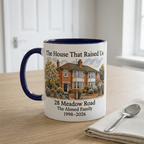 Personalised Family Home Mug – The House With All the Memories - #AlleyCrafters