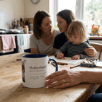 Funny Motherhood Mug – A Story About Coffee Getting Cold, 11oz - #AlleyCrafters
