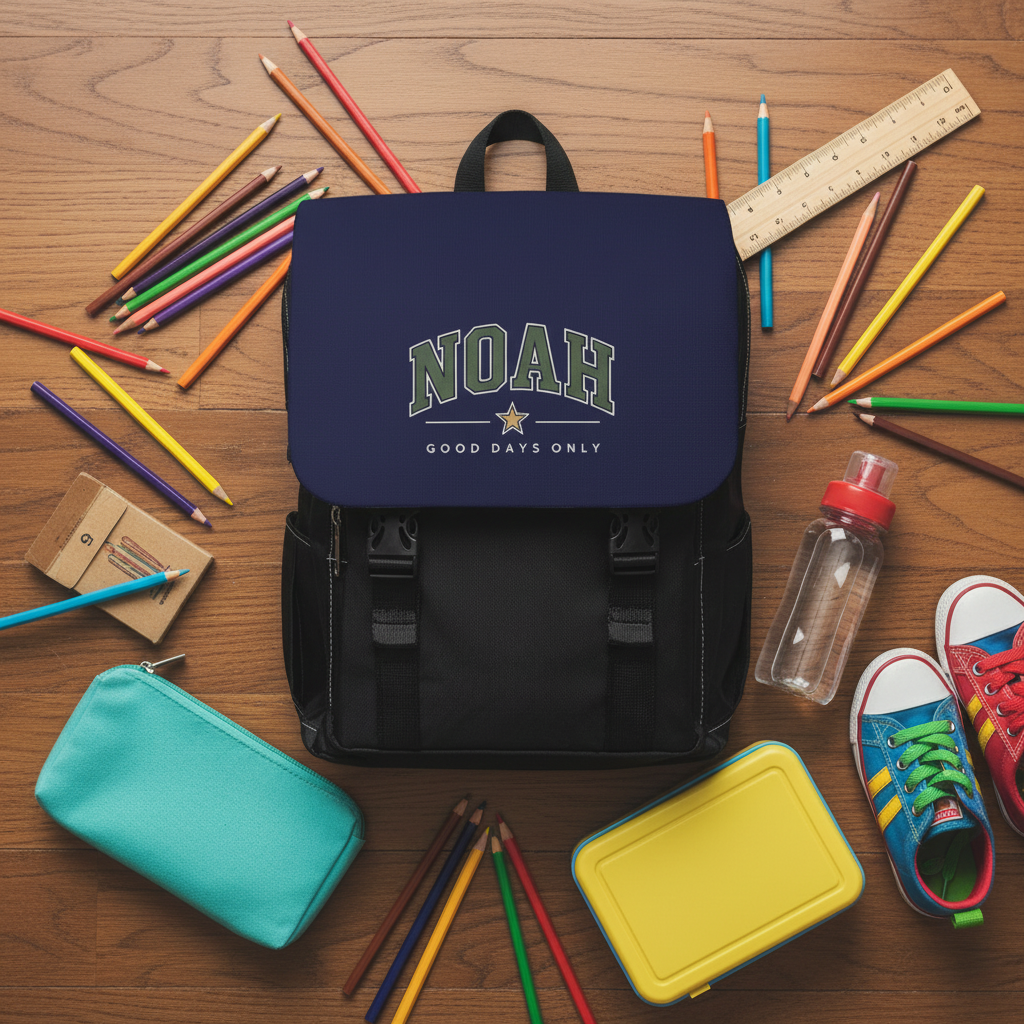 Noah Back to School Flat Lay
