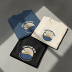 Save Our Seas T-Shirt | Retro Wave Ocean Conservation Tee UK - AlleyCrafters