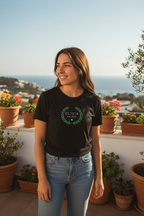 Olivia est. 2021 — Black tee UGC terrace
