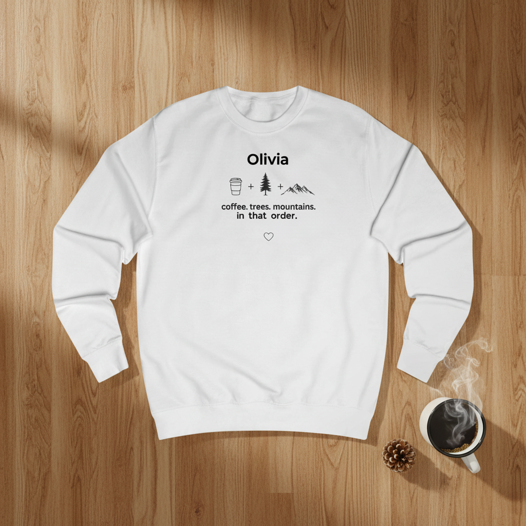 Olivia — flat lay