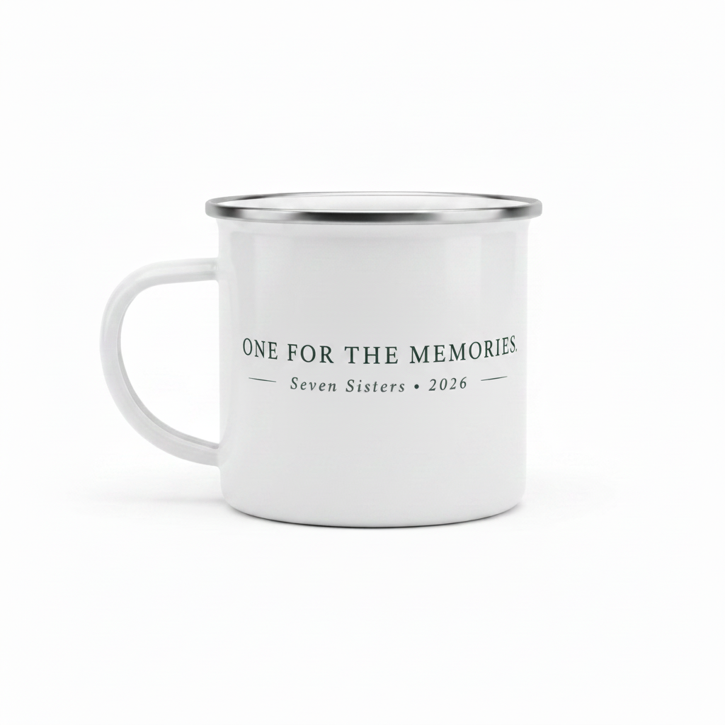 One For The Memories enamel mug
