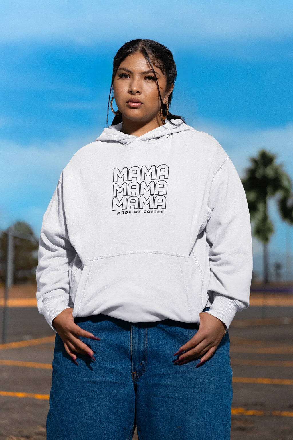 Mama Coffee Unisex Hoodie - Cozy Sweatshirt for Mums - Alley Crafters