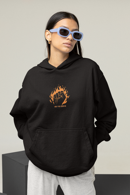Hooded Sweatshirt - Obey the Creator Design