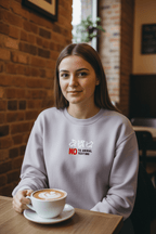 No to Animal Testing Sweatshirt | Cruelty-Free Statement Jumper - AlleyCrafters
