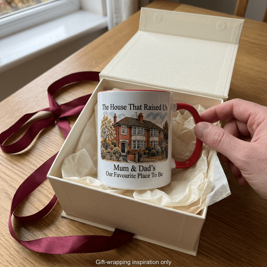 Personalised Family Home Mug – The House With All the Memories - #AlleyCrafters