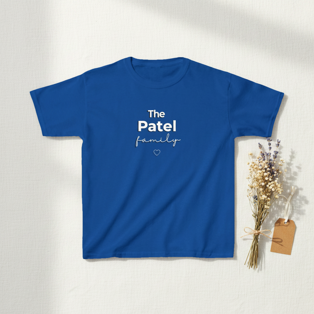 Patel family royal blue