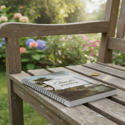 Peaceful garden setting
