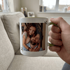 Personalised Dad Photo Mug – Dad Definition Gift - #AlleyCrafters