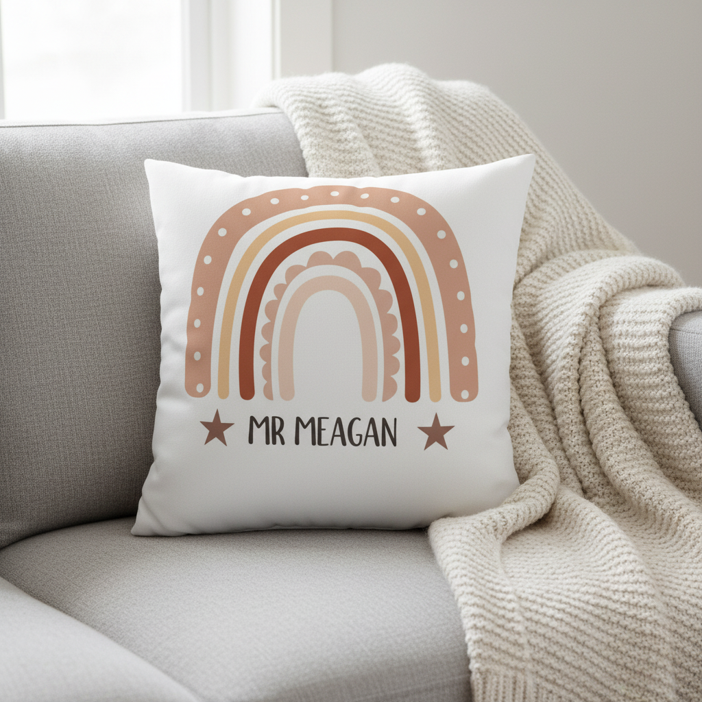 Pillow on sofa