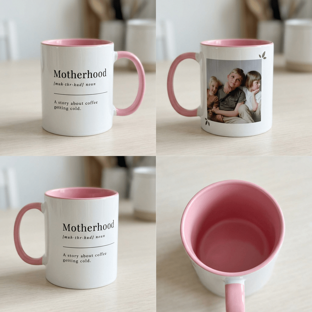 Funny Motherhood Mug – A Story About Coffee Getting Cold, 11oz - #AlleyCrafters
