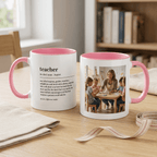 Teacher Definition Mug – Two-Tone Thank You Teacher Gift - #AlleyCrafters