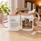 Teacher Definition Mug – Two-Tone Thank You Teacher Gift - #AlleyCrafters