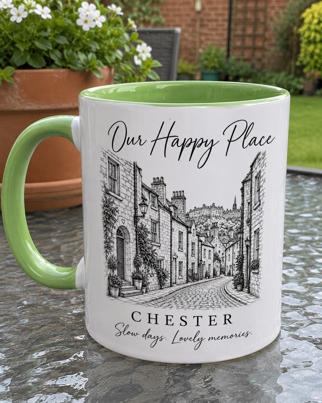 Personalised Place Mug – Custom Wording & Special Memories - #AlleyCrafters