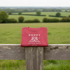 Poppy Cardinal Red Flat Lay
