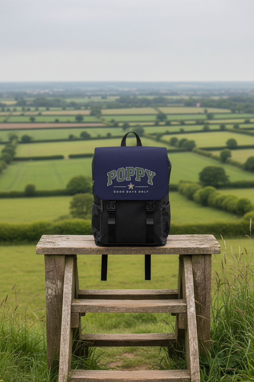 Poppy Countryside Stile