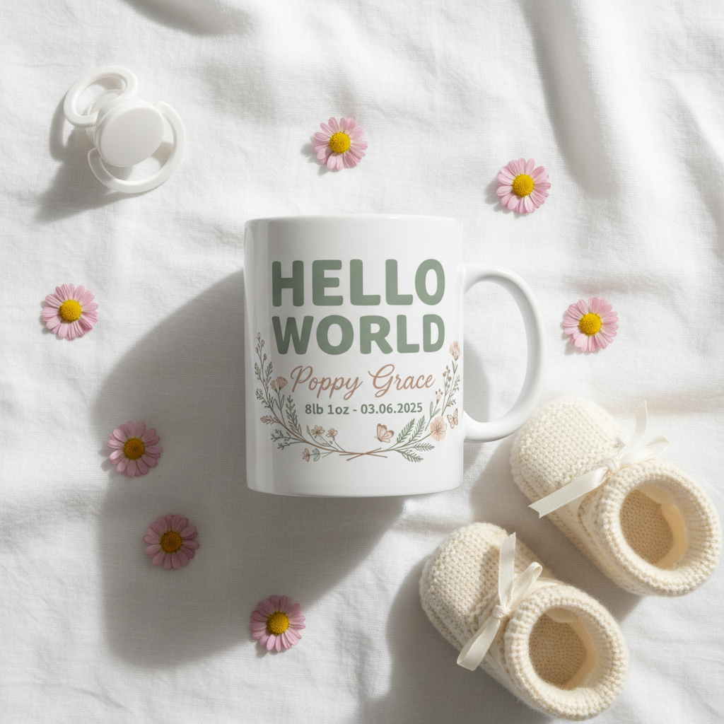 Poppy Grace flat lay