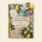 Premium ALEX hero mockup of the lemon notebook