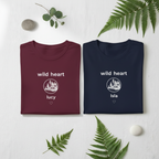 Premium - Burgundy Navy Flat Lay