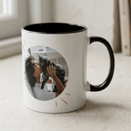 Personalised Cat Photo Mug – All I Need Is Caffeine and My Cat - #AlleyCrafters