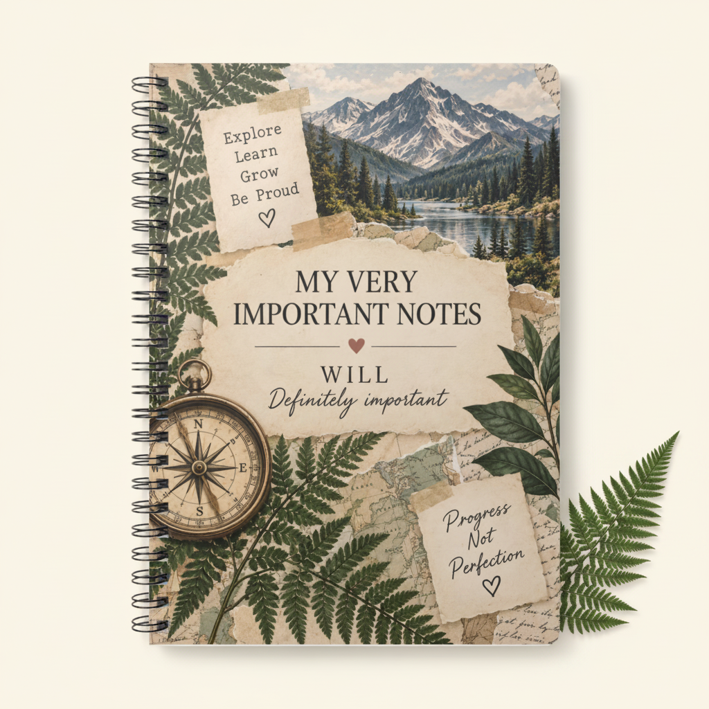 Premium cream hero mockup of the Will notebook