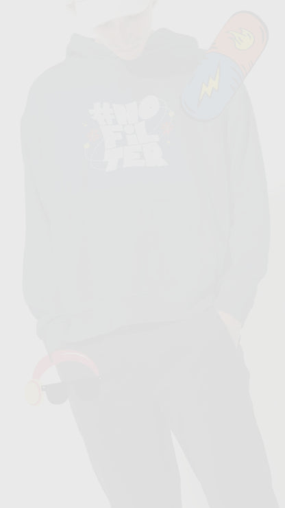 Hooded Sweatshirt No Filter - Unisex