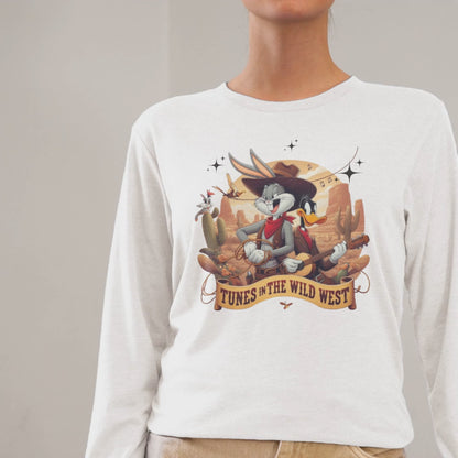 Long Sleeve Tee - Tunes in the Wild West