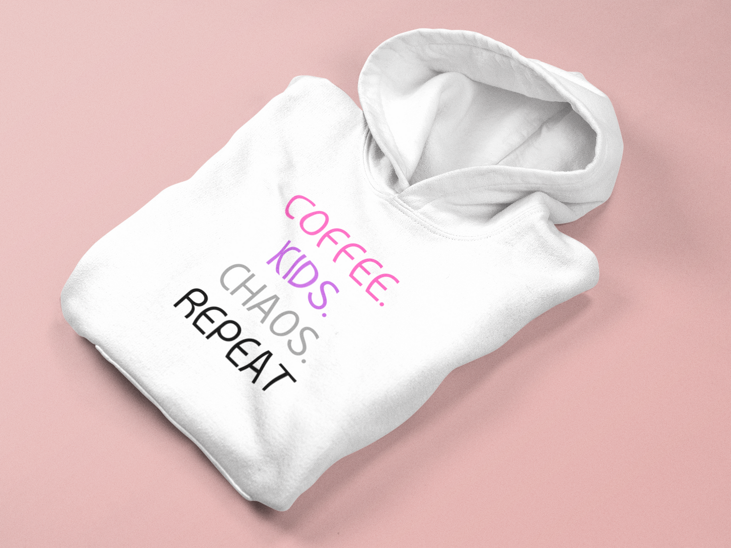 Coffee Kids Chaos Repeat Hoodie