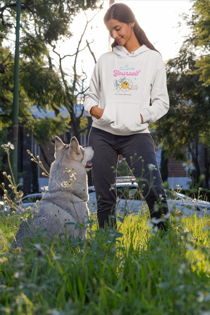 Hooded Sweatshirt - love yourself