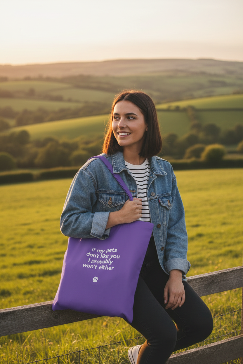 Purple Bag Countryside