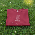 Red — Folded — Grass