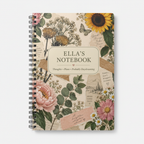 Reproduction of the Ella's Notebook cover design