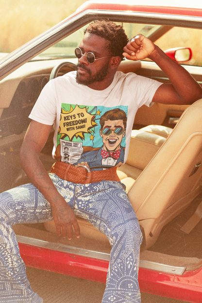 Pop Art T-Shirt - Custom Text Design