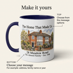 Personalised Family Home Mug – The House With All the Memories - #AlleyCrafters