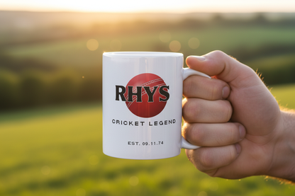 Rhys Cricket Mug