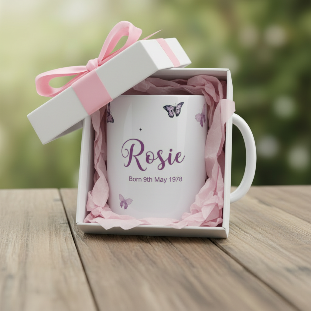 Rosie Butterfly Mug