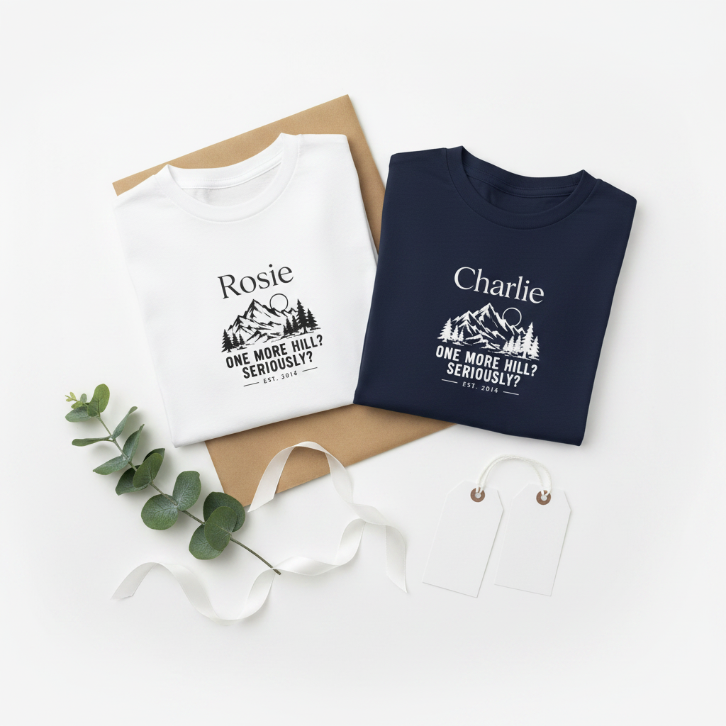 Rosie & Charlie flat lay