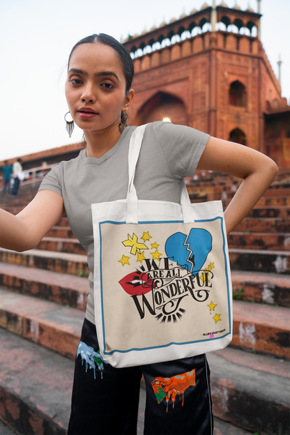 We Are All Wonderful Tote Bag