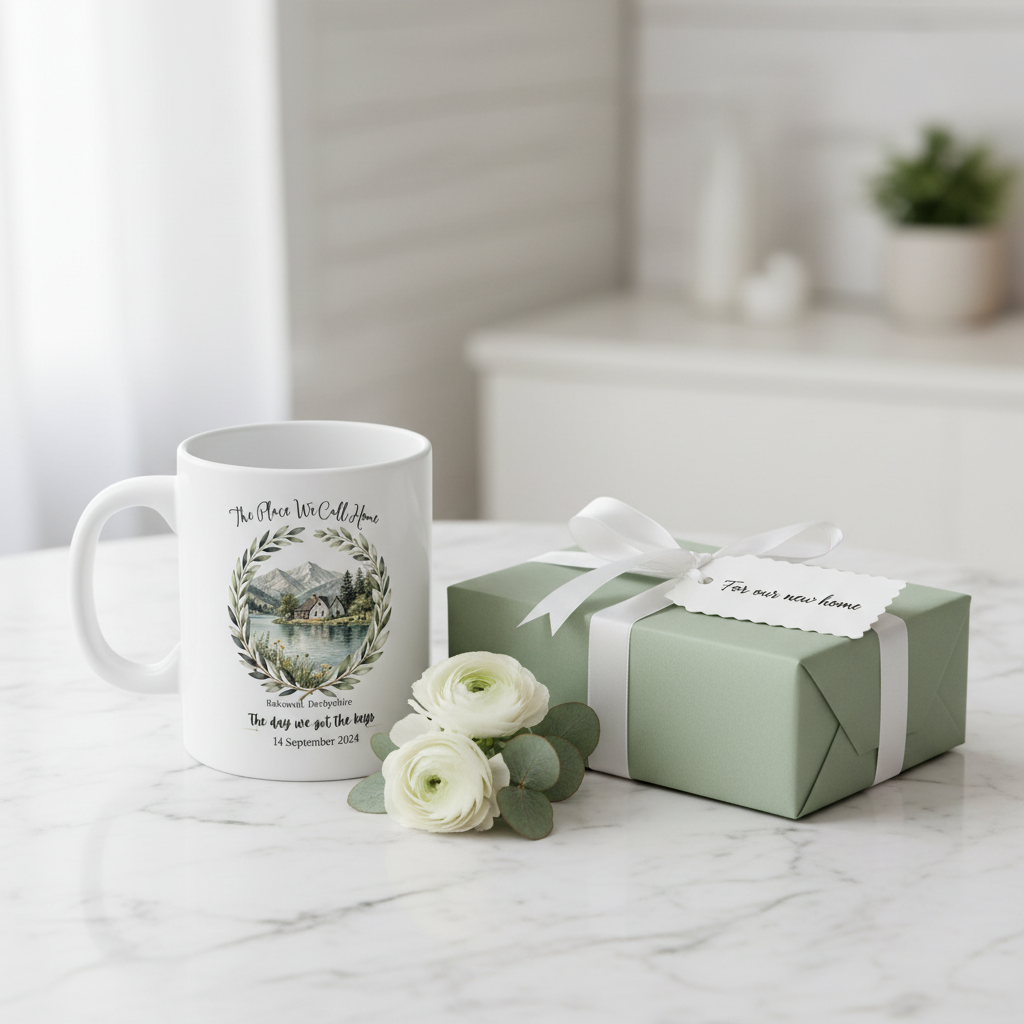 Sage green gift wrap
