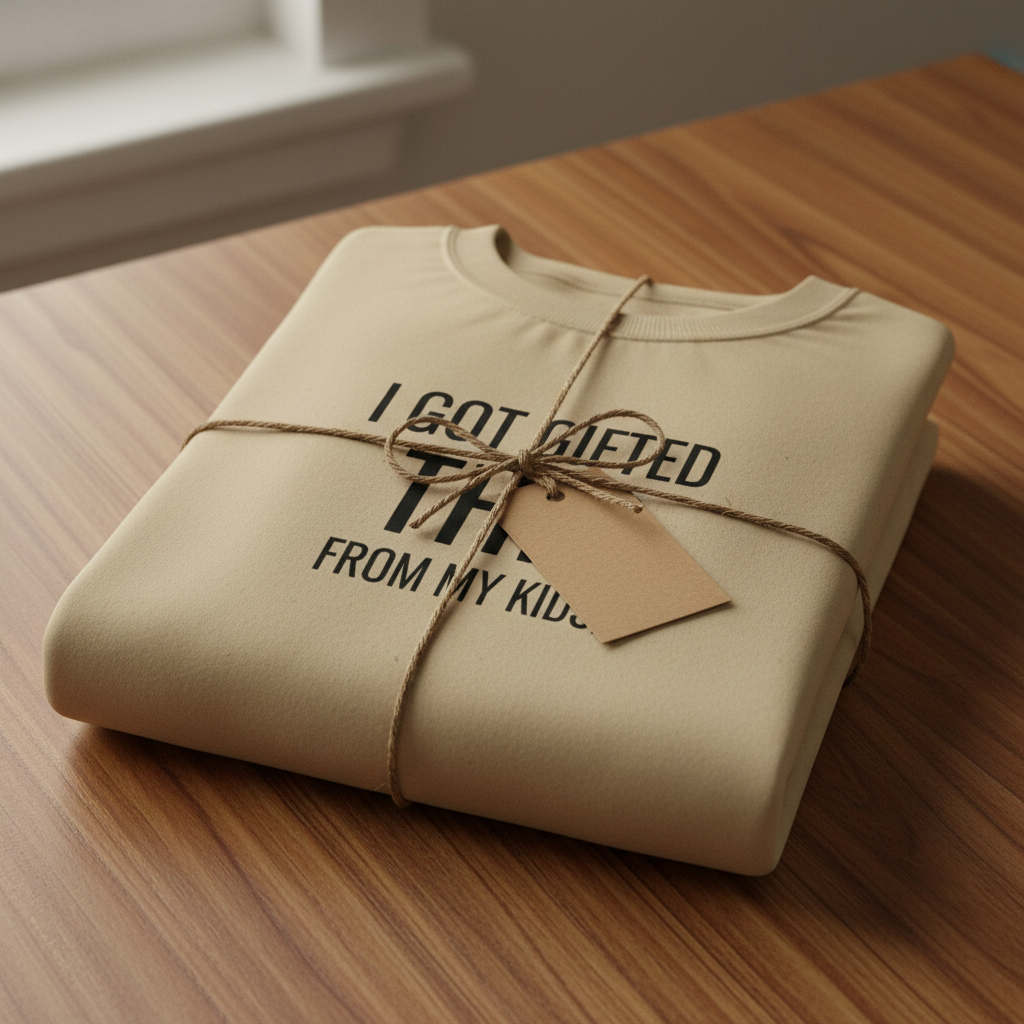 Sand gift wrapped