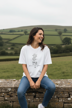 Sara — British countryside stone wall — small print